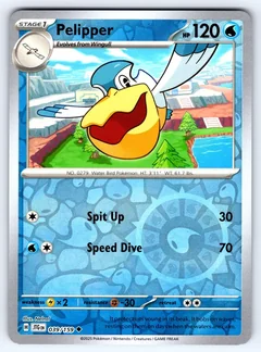 Pelipper Reverse Holo 39