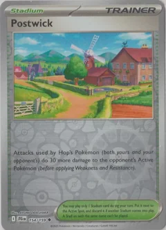 Postwick Reverse Holo 154