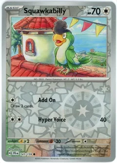 Squawkabilly Reverse Holo 141