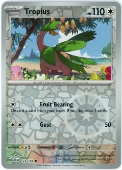 Tropius Reverse Holo 123