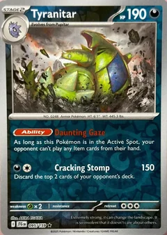Tyranitar Reverse Holo 95