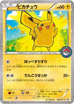 Pikachu 206Xy P