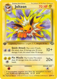 Jolteon 1St Edition 20