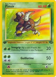 Pinsir 1St Edition 25