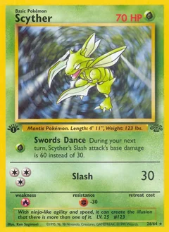 Scyther 1St Edition 26