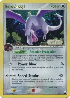 Aerodactyl Reverse Holo 1