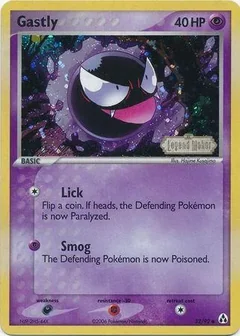 Gastly Reverse Holo 52