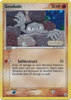 Geodude Reverse Holo 53