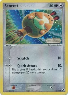 Sentret Reverse Holo 62