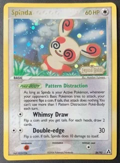 Spinda Reverse Holo 26