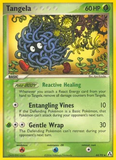 Tangela Reverse Holo 44