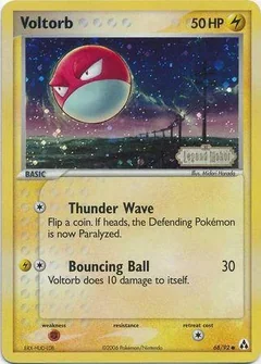 Voltorb Reverse Holo 68