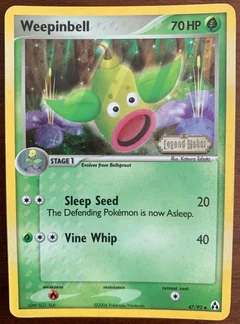 Weepinbell Reverse Holo 47