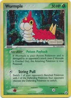 Wurmple Reverse Holo 70