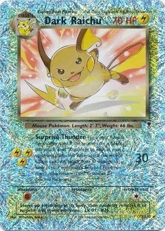 Dark Raichu Reverse Holo 7
