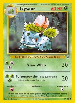 Ivysaur Reverse Holo 47