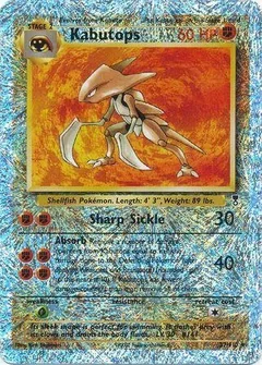 Kabutops Reverse Holo 27