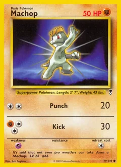 Machop Reverse Holo 79