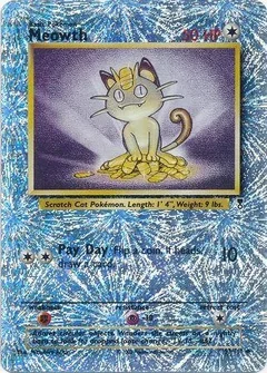 Meowth Reverse Holo 53