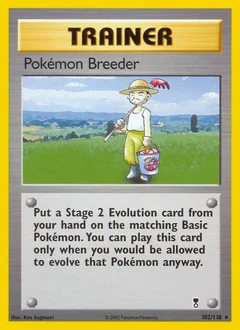 Pokemon Breeder Reverse Holo 102