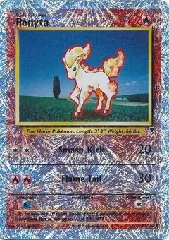Ponyta Reverse Holo 87
