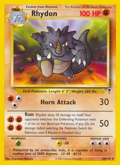 Rhydon Reverse Holo 35