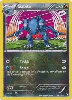 Gabite Reverse Holo 95