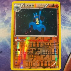 Lucario Reverse Holo 80