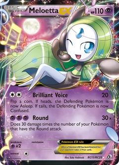 Meloetta Ex Rc11