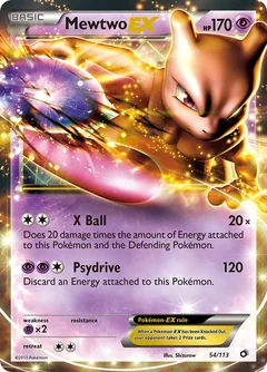Mewtwo Ex 54