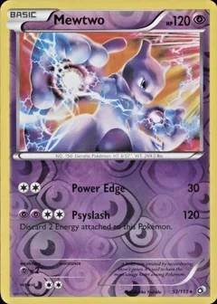Mewtwo Reverse Holo 53