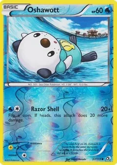 Oshawott Reverse Holo 37
