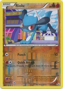 Riolu Reverse Holo 79