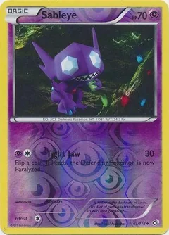 Sableye Reverse Holo 61