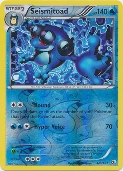 Seismitoad Reverse Holo 42