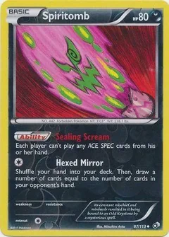 Spiritomb Reverse Holo 87