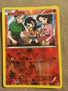 Tepig Reverse Holo 25