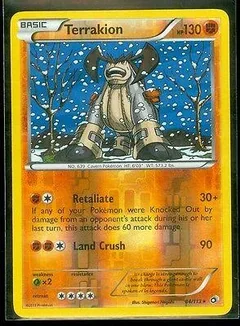 Terrakion Reverse Holo 84
