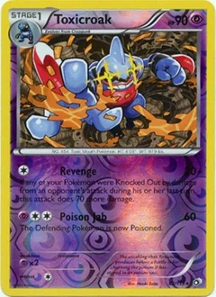 Toxicroak Reverse Holo 63