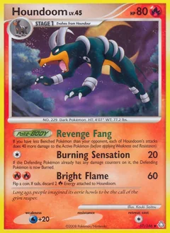 Houndoom Reverse Holo 57