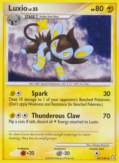 Luxio Reverse Holo 62