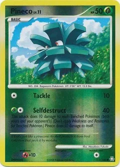 Pineco Reverse Holo 113