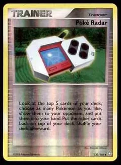 Poke Radar Reverse Holo 133