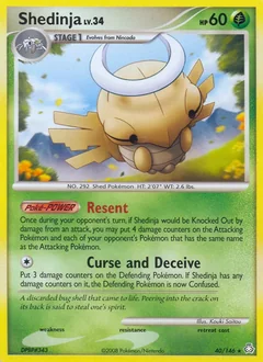 Shedinja Reverse Holo 40