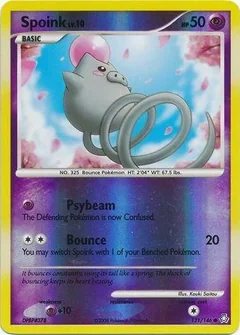 Spoink Reverse Holo 121