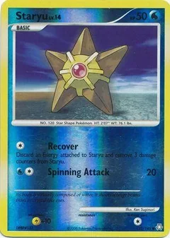 Staryu Reverse Holo 122