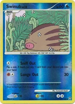 Swinub Reverse Holo 123