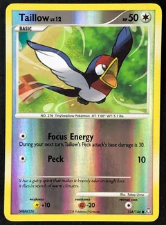 Taillow Reverse Holo 124