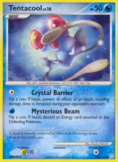 Tentacool Reverse Holo 125