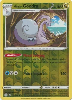 Hisuian Goodra Reverse Holo 134